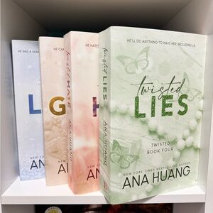 Twisted Series by Ana Huang complete set (with bonus chapters in all four books)
